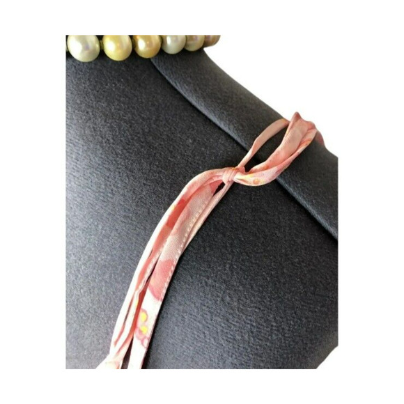 Shein Curve Womens Floral Chiffon Midi Sundress Sleeveless Ruffle Trim Pink 3XL - Picture 9 of 9